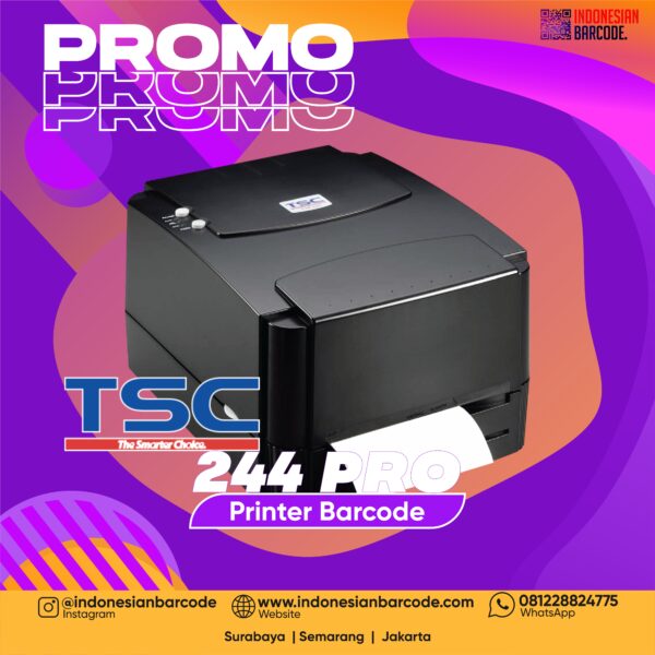 TSC TTP 244 Pro Printer Barcode Indonesian Barcode